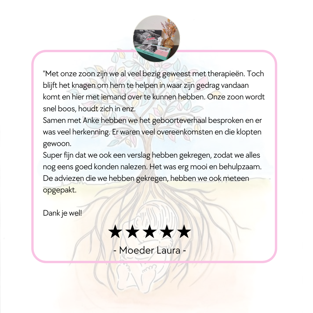 review Geboorteverhaal in kaart